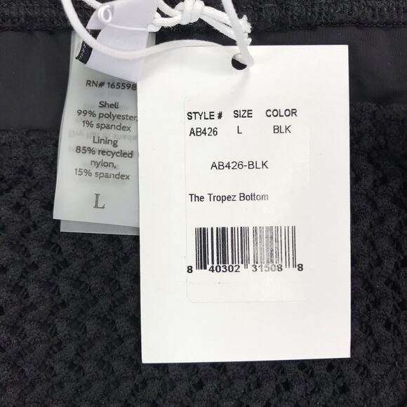 DEMI MOORE X ANDIE Tropez Swim Bottom Women Sz L Crochet Retro Boho Preppy NWT - Picture 6 of 9